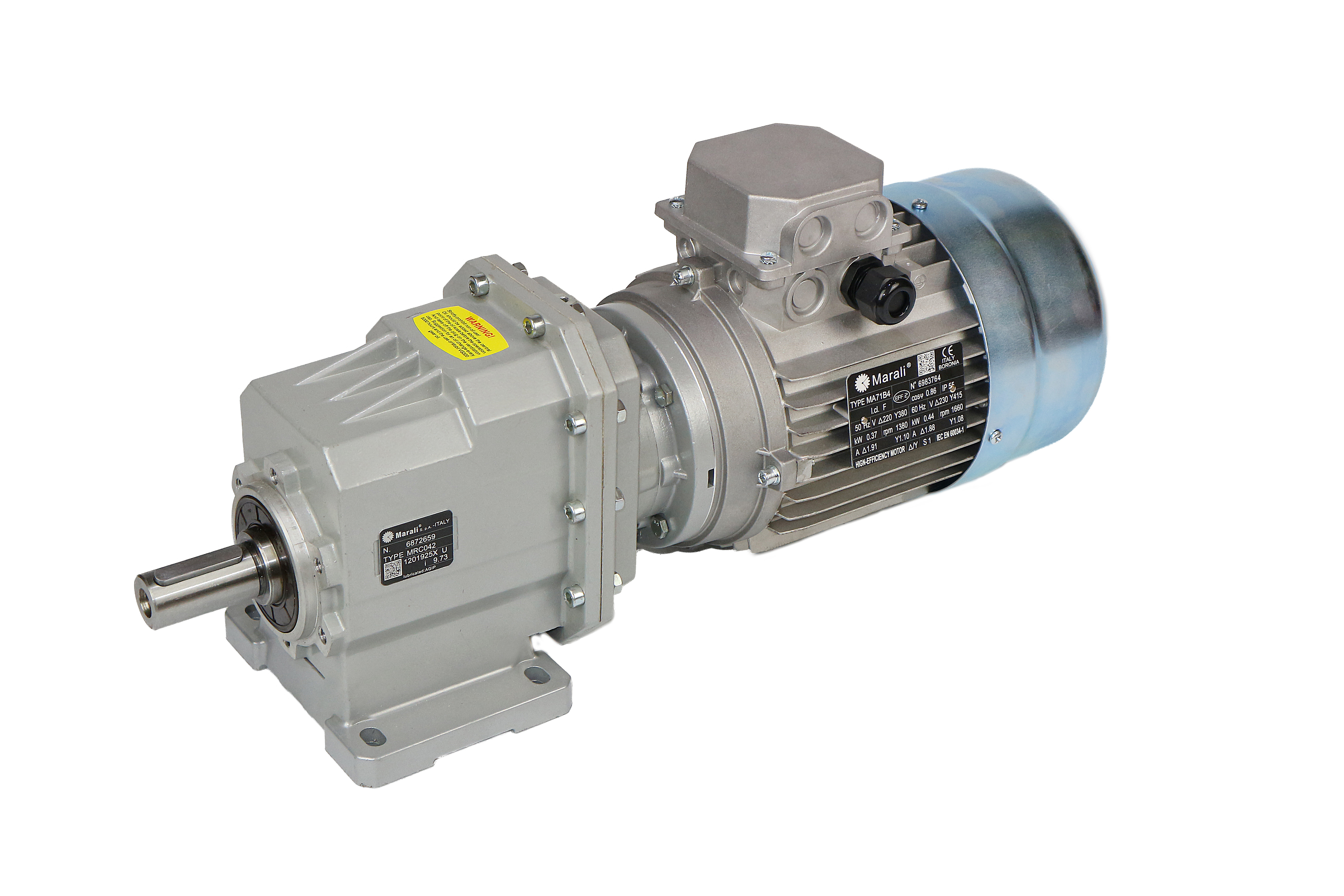 MRC aluminum bevel gear motor